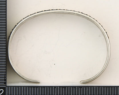 Navajo Bracelet 925 Silver & 12k Yellow Gold Filled Signed Thomas Singer C.80's