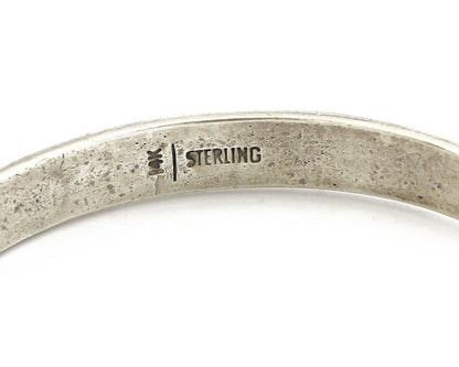 Navajo Mike Begay Bracelet .925 Silver & 14k Solid Gold Cuff C.80's