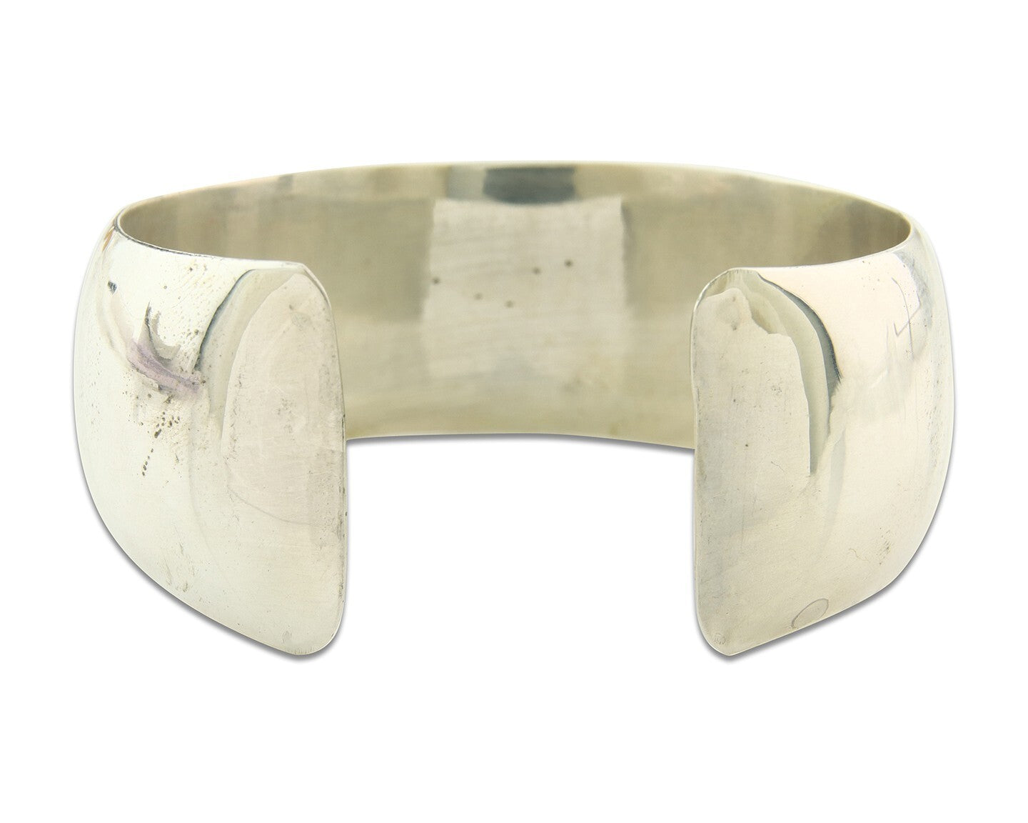 Navajo Bracelet 925 Silver Handmade Cuff 23.5 mm Wide C.80's