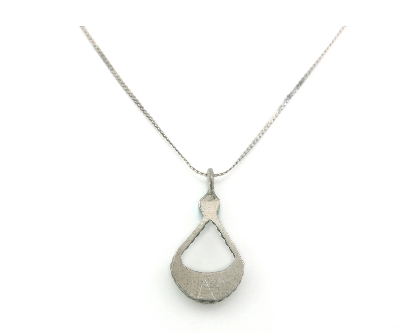 Navajo Necklace Sterling Silver Natural Blue Turquoise Vintage