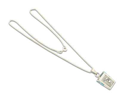 Navajo Sterling Silver Necklace Handmade Authentic Vintage Signed Leonard Jim