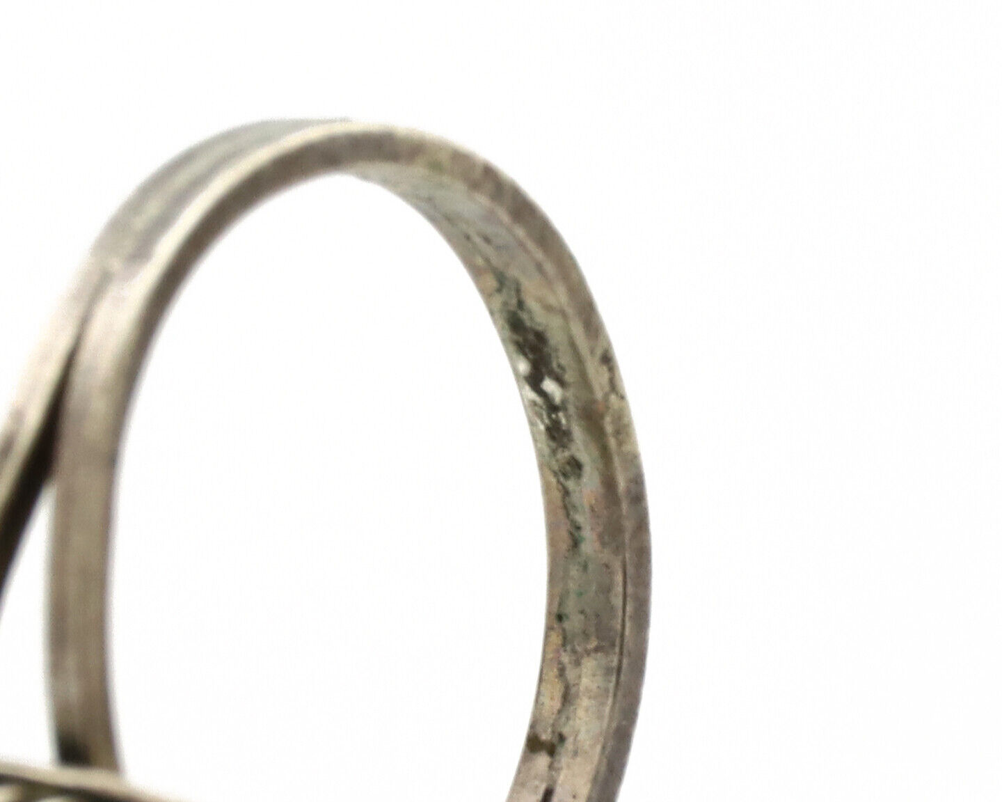 Navajo Ring .925 Silver Royston Turquoise Native American Artist C.1980's