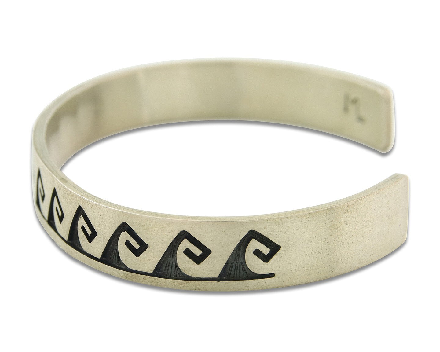 Vintage Hopi Bracelet 925 Silver Signed Effie Tawahongva & ML Authentic