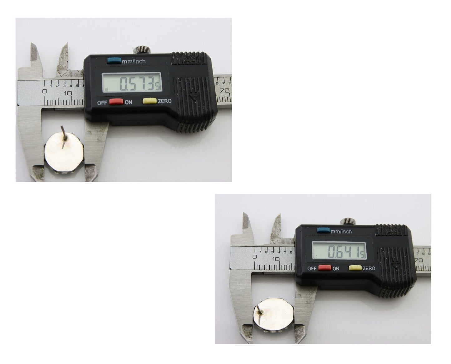 Navajo Snake Eye Earrings 925 Silver Sleeping Beauty Native Artist C80s