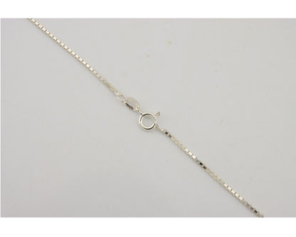 Navajo Necklace925 Silver Natural Onyx Native Artist Signed Justin Morris C.80's