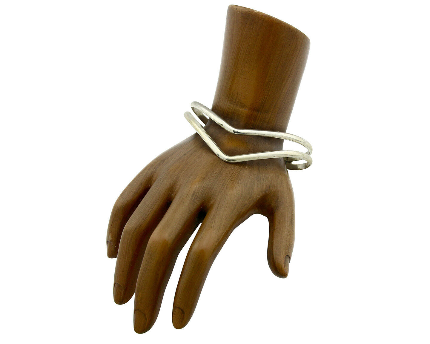 Navajo Handmade Bracelet .925 Silver Native Artist Rain Cloud C.80's