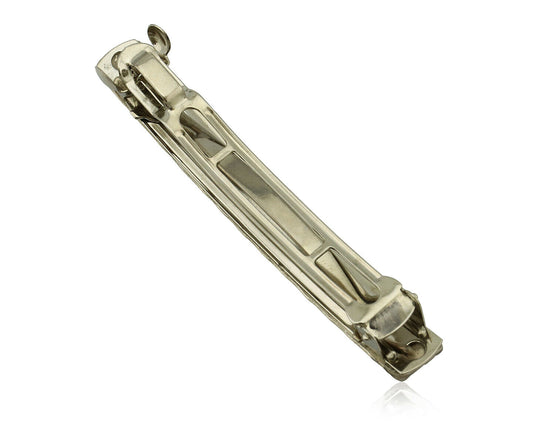 Women's Navajo Hair Clip .925 Silver Handmade Native Artist C.80's