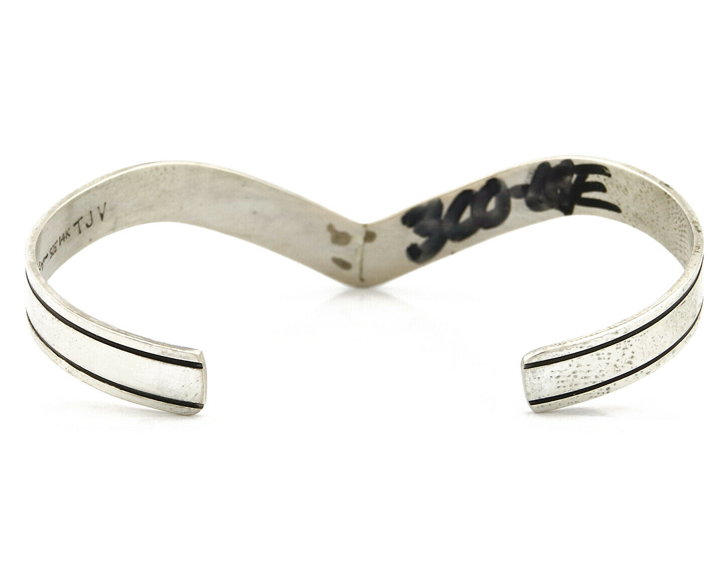 Navajo Bracelet .925 Silver & 14k Solid Gold MM Rogers and TAS Cuff C.80's