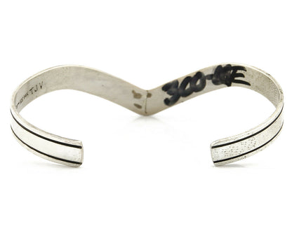 Navajo Bracelet .925 Silver & 14k Solid Gold MM Rogers and TAS Cuff C.80's