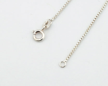 Navajo Pendant .925 Silver Pilot Mountain Turquoise Artist Signed DZ C.80's