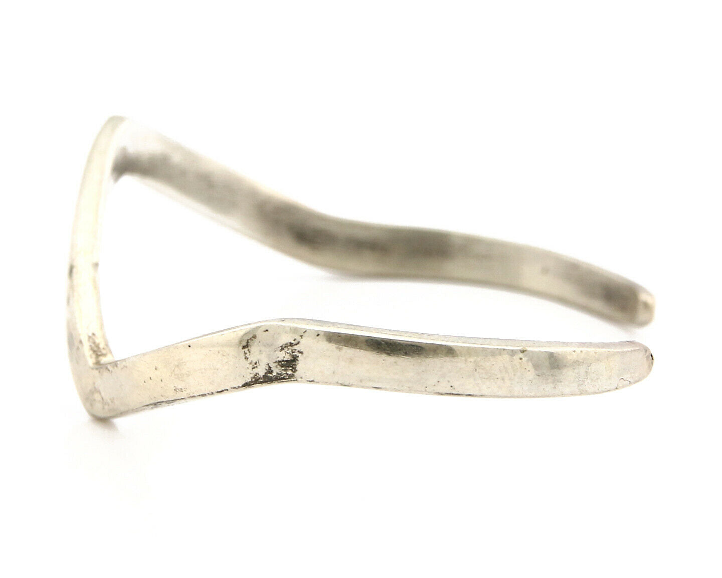 Navajo Bracelet .925 Silver Handmade Sand Cast Native American Artist Circa 70's