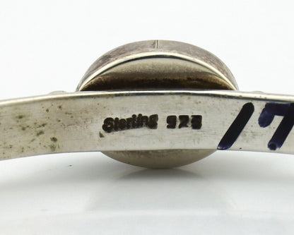 Women's Navajo .925 Silver Turquoise Mountain Native American Artist C.80's