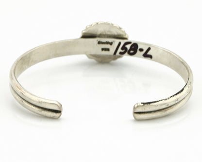 Navajo Bracelet .925 Silver Sleeping Beauty Turquoise Native American C.90's