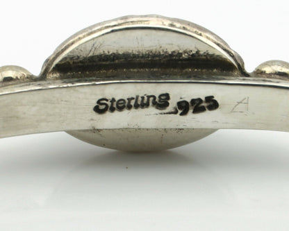 Navajo Bracelet .925 Silver Royston Turquoise Native American Artist C.90's