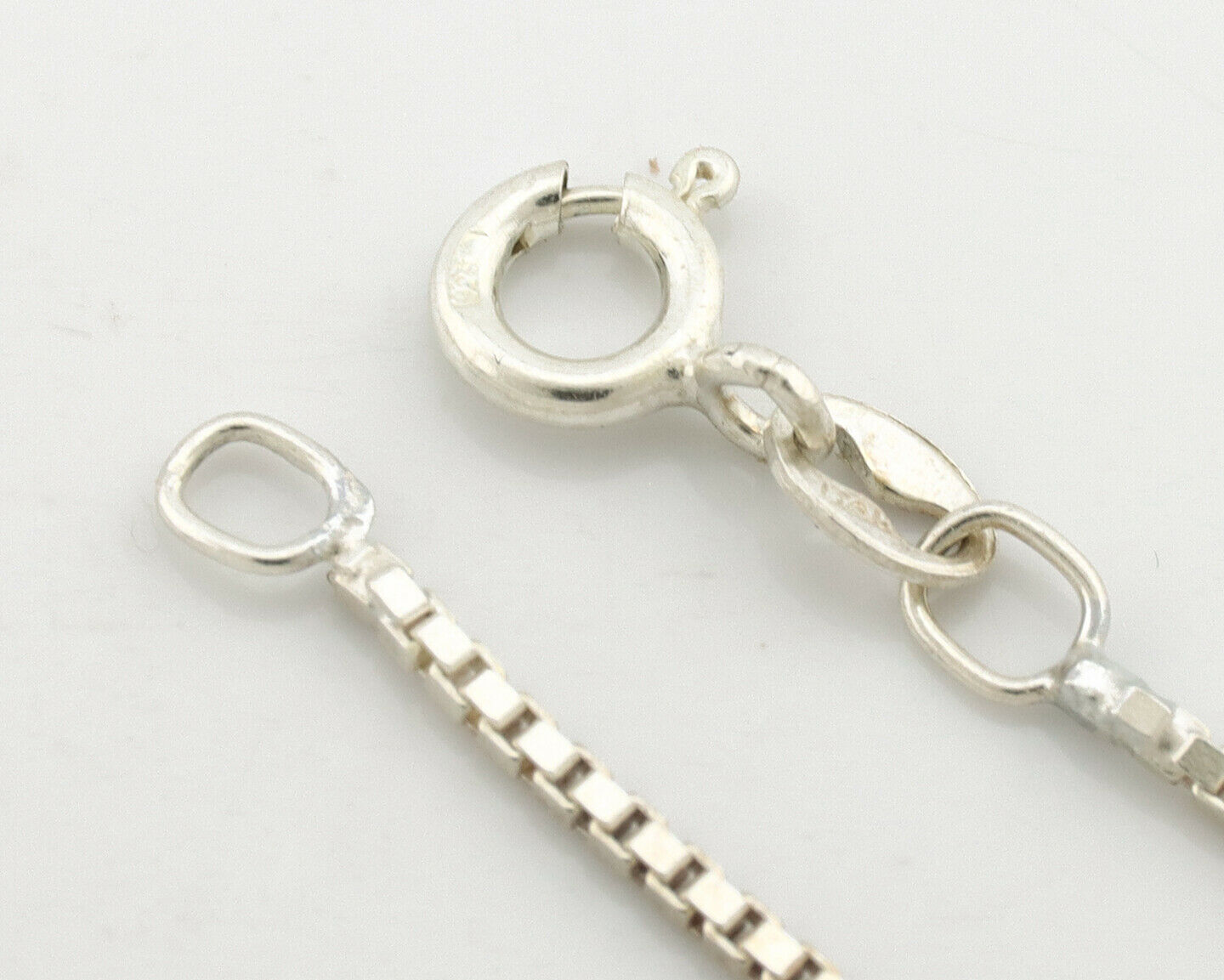 Navajo Handmade Pendant Necklace .925 Silver Artist Signed Sunrise C.80's