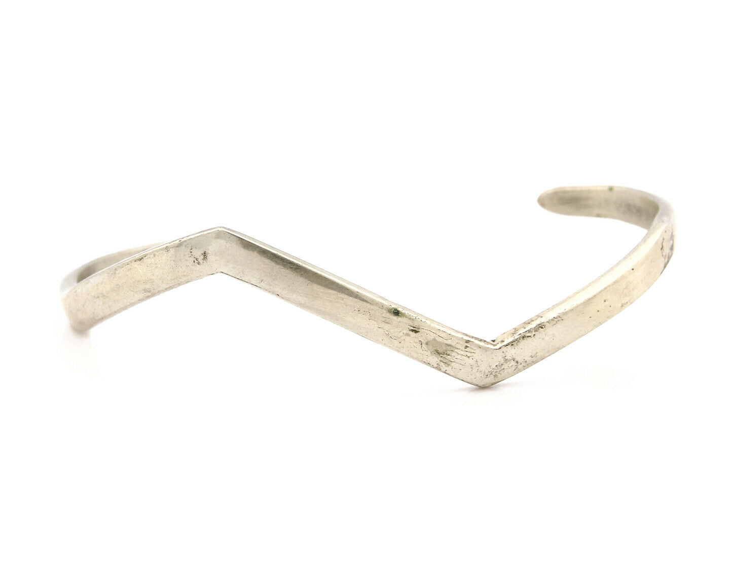 Navajo Bracelet .925 Silver Handmade Sand Cast Native American Artist Circa 70's