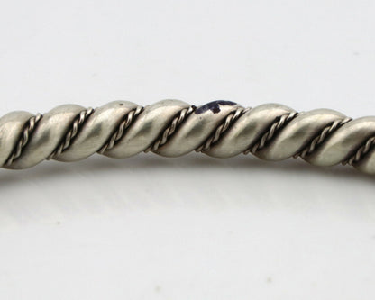 Navajo Handmade Bracelet .925 SOLID Silver Native American Artist Circa 1980's