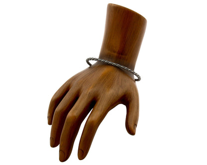 Navajo Bracelet .925 Silver Handmade American Artist Circa 70's