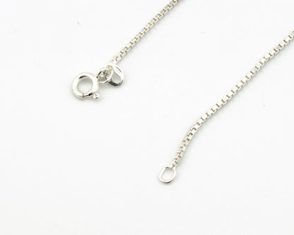 Navajo Necklace .925 Silver Sleeping Beauty Turquoise Signed C Montoya C.80's