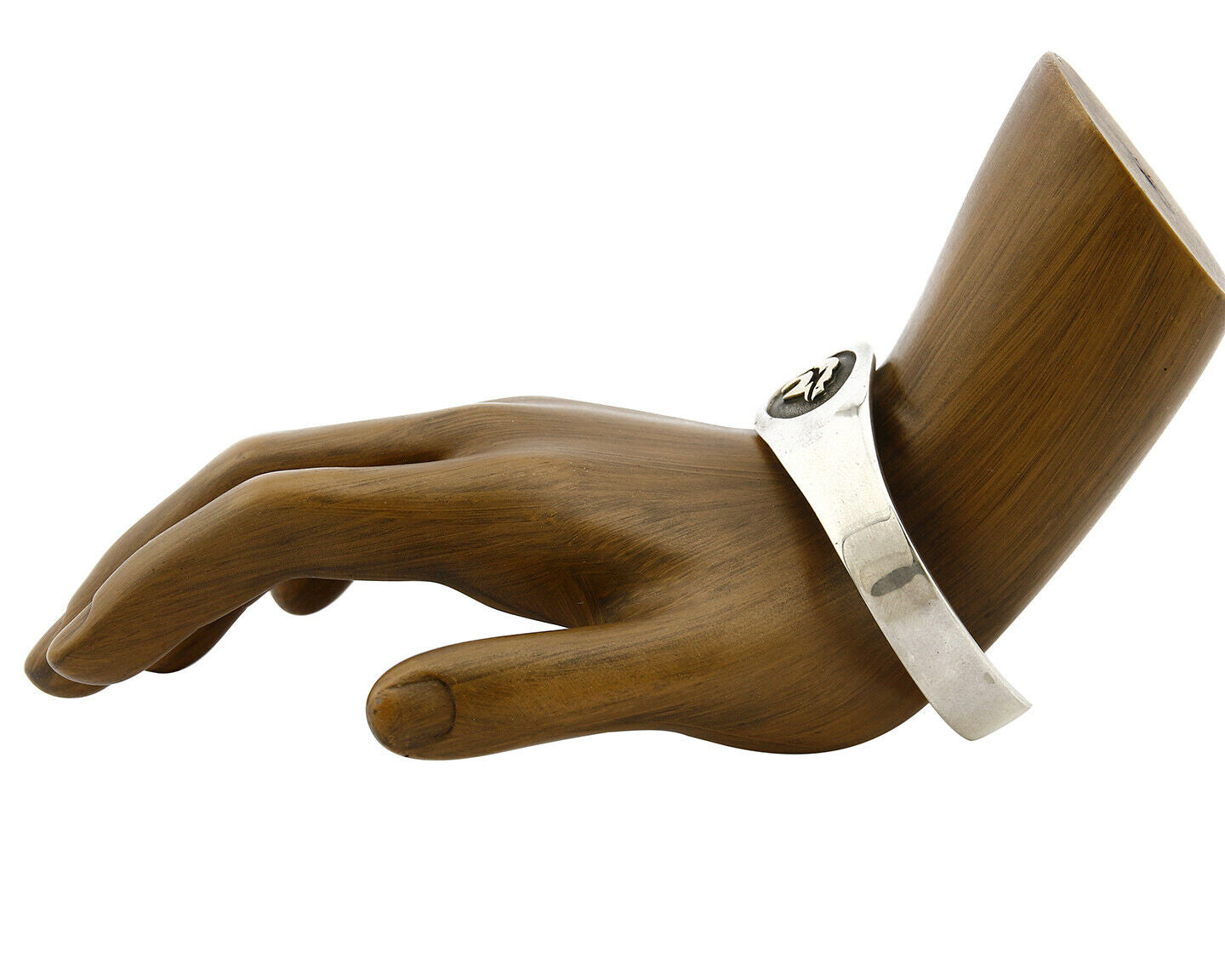 Navajo Bracelet .925 Silver & 14k Solid Gold MM Rogers and CG Cuff C.80's