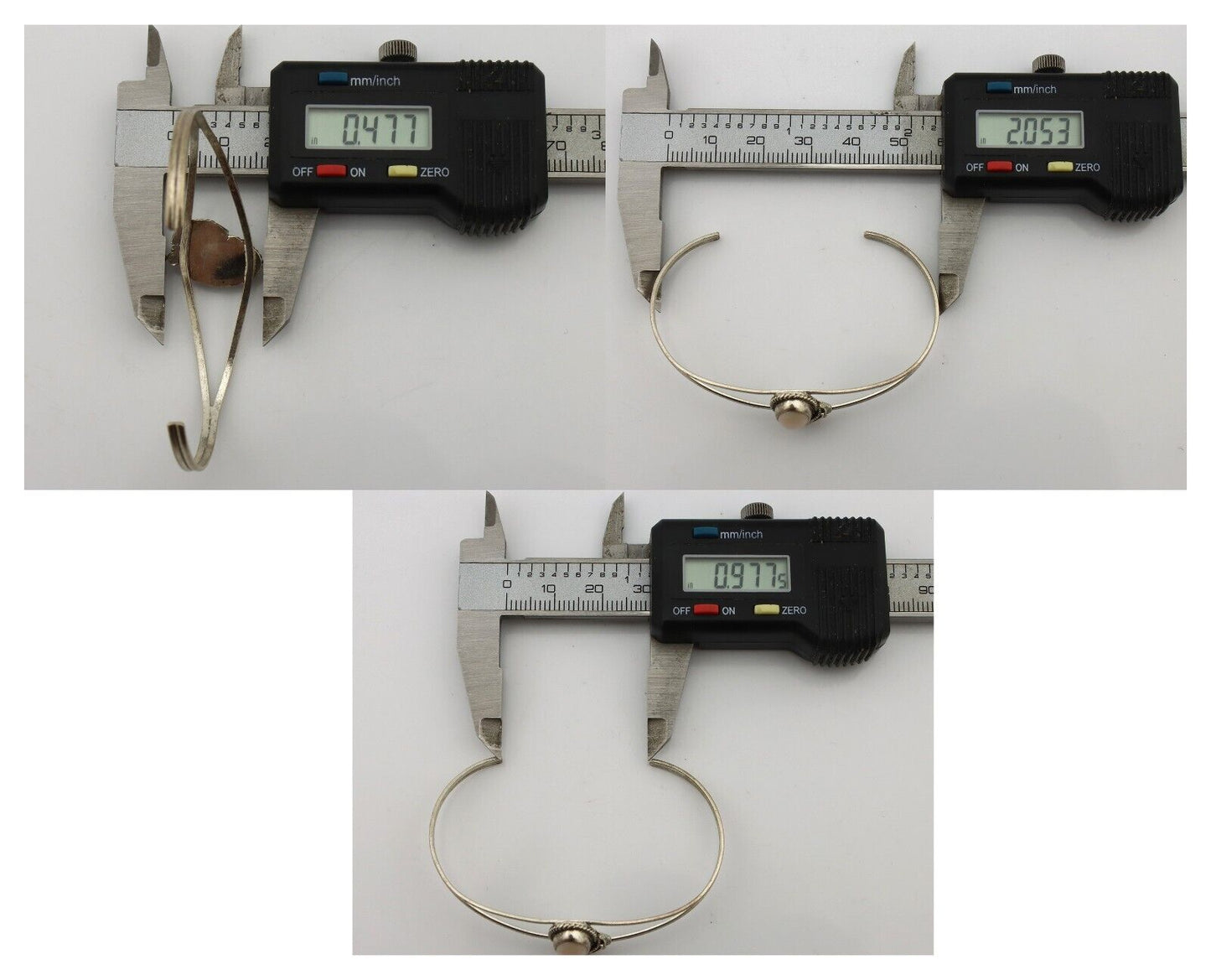 Women's Navajo Bracelet 925 Silver Natural Pink Mussel Native American C.80's