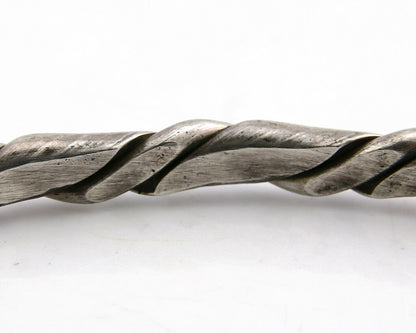 Navajo Twist Bracelet .925 SOLID Silver Handmade Artist TAHE C.80's