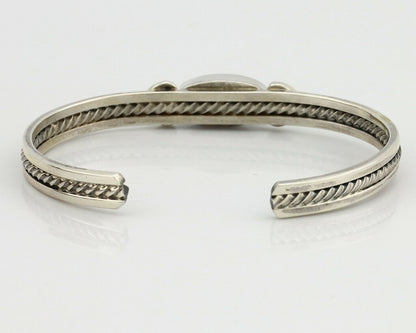 Women's Navajo .925 Silver Kingman Turquoise Artist Inca MFG Circa 1990's