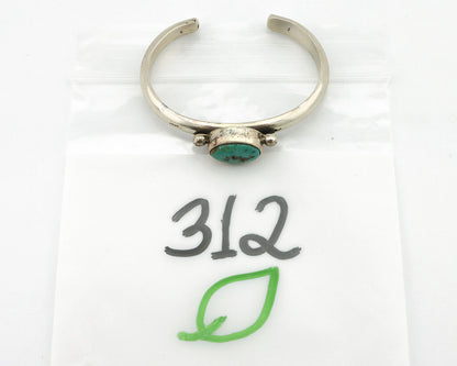 Women's Navajo .925 Silver Turquoise Mountain Native American Artist C.80's