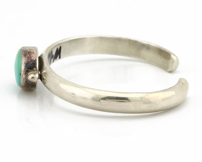 Women's Navajo .925 Silver Turquoise Mountain Native American Artist C.80's