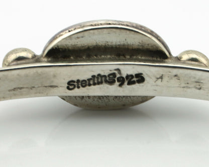 Navajo Bracelet .925 Silver Bisbee Turquoise Native American Artist C.90's