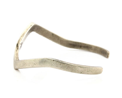 Navajo Bracelet .925 Silver Handmade Sand Cast Native American Artist Circa 70's