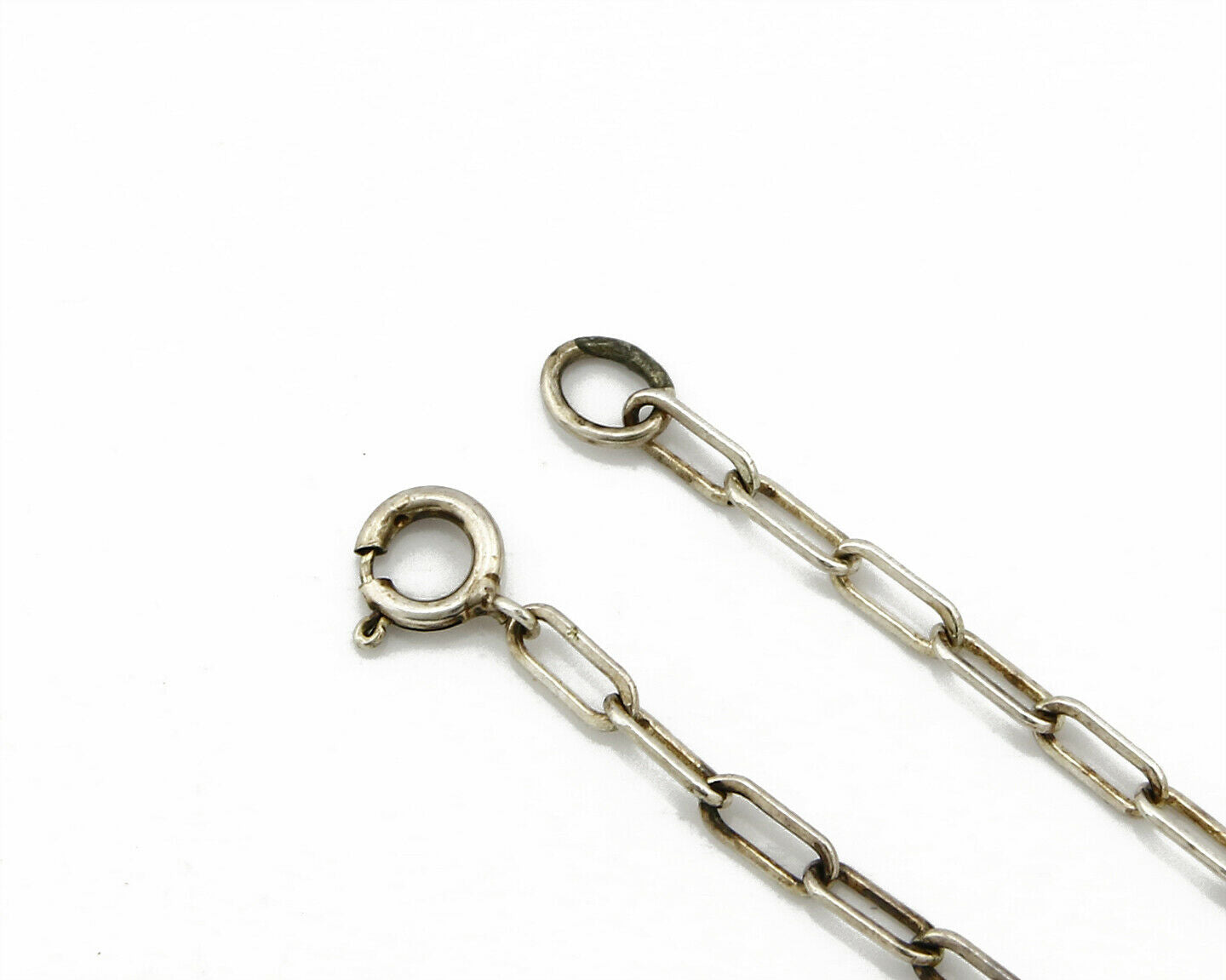 C.1990's Navajo Mae Bia Opal .925 Silver 5 Stone Necklace