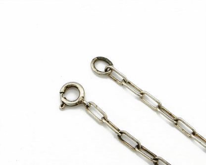 C.1990's Navajo Mae Bia Opal .925 Silver 5 Stone Necklace