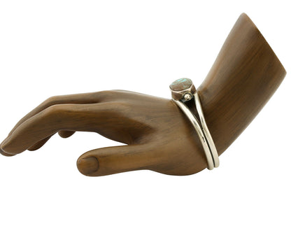 Women's Navajo .925 Silver Kingman Turquoise Native American Artist C.80's