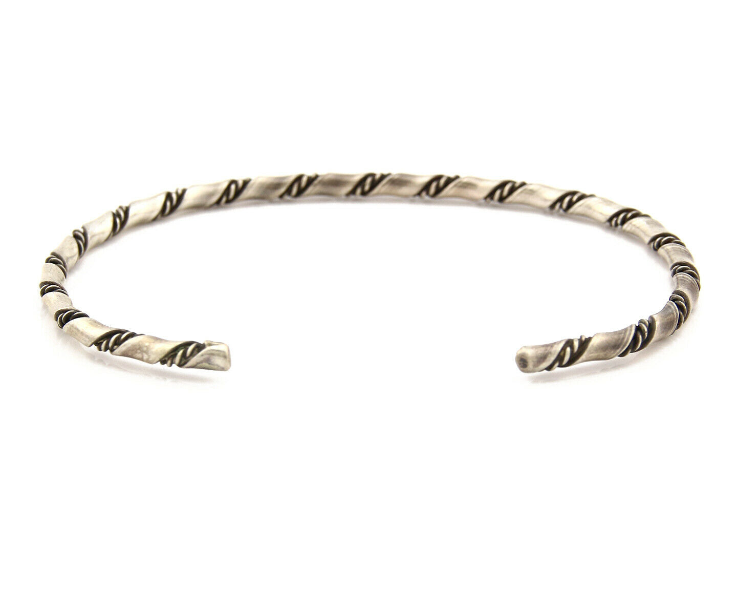 Navajo Bracelet .925 Silver Handmade Native American Artist Circa 70's