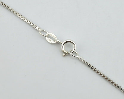 Navajo Pendant .925 Silver Natural Turquoise Artist Signed AB C.80's