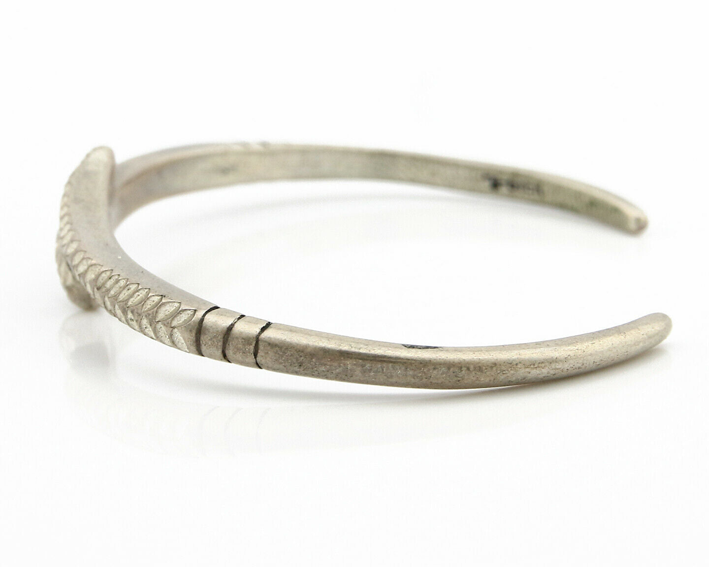 Navajo Handmade Bracelet .925 Silver Handmade Artist TB C.80's