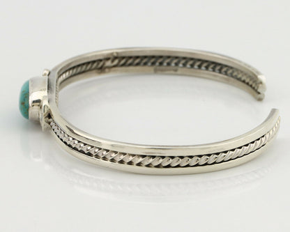 Women's Navajo .925 Silver Nevada Turquoise Artist Inca MFG Circa 1990's