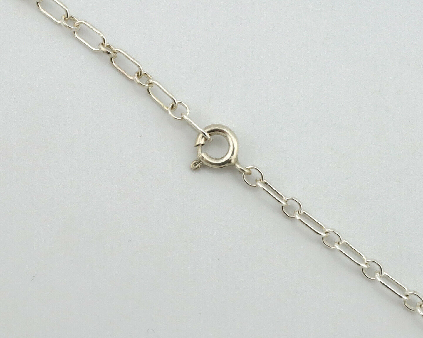 Navajo Pendant .925 Silver Spiderweb Turquoise Native American C.80's