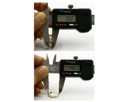 14k Solid Yellow Gold Huggie Earrings 3mm x 16mm Hoop Earrings With CZ