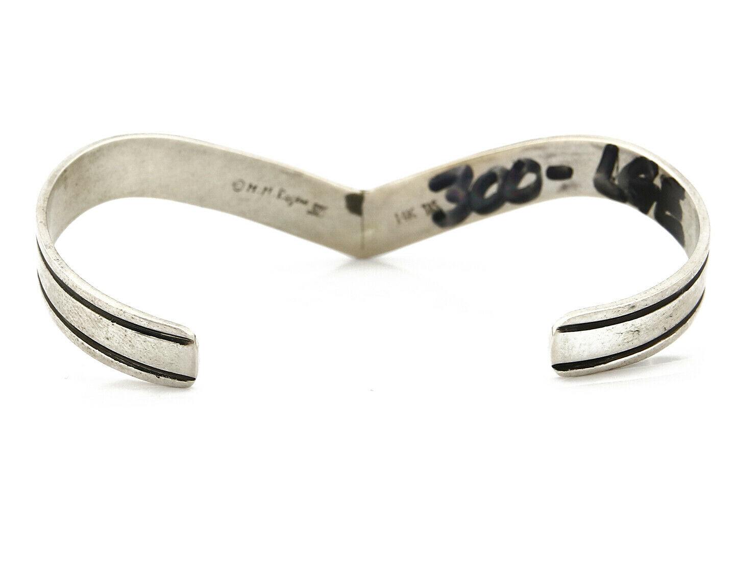 Navajo Bracelet .925 Silver & 14k Solid Gold MM Rogers and TAS Cuff C.80's