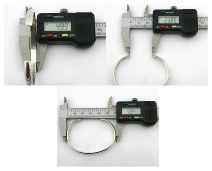 Navajo Bracelet .925 Silver Hand Stamped Arrow Head Artist Montoya C.80's