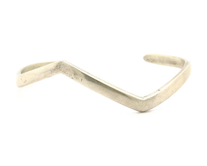 Navajo Bracelet .925 Silver Handmade Sand Cast Native American Artist Circa 70's