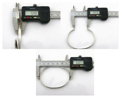 Navajo Bracelet .925 Silver Hand Stamped Arrow Head Artist I Montoya C.80's