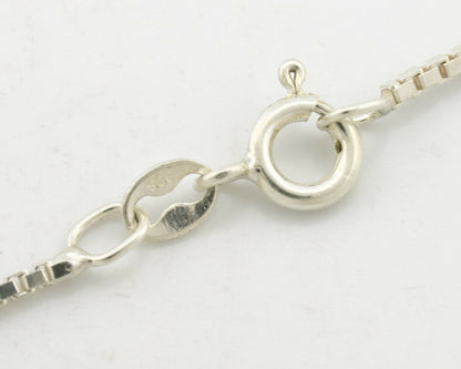 Navajo Handmade Pendant Necklace .925 Silver Artist Signed Sunrise C.80's