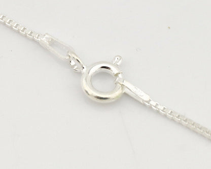 Navajo Necklace .925 Silver Damele Variscite Signed Sun C.1980's