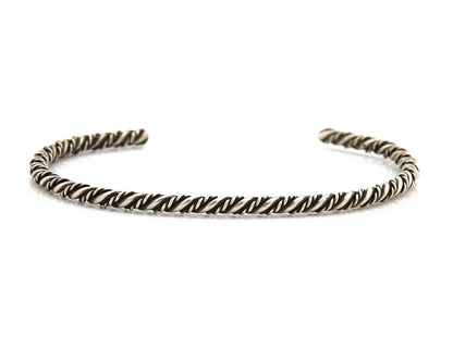 Navajo Bracelet .925 Silver Handmade American Artist Circa 70's
