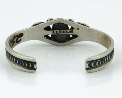 Women's Navajo .925 Silver Blue Natural Turquoise Artist Signed LE C.80's