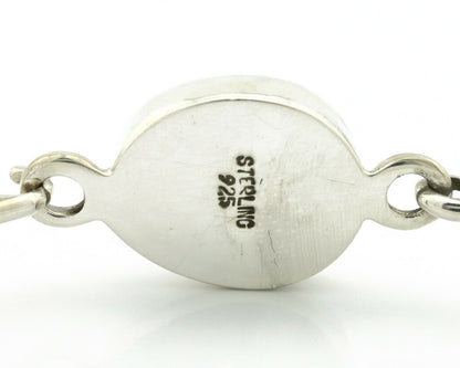 Navajo Bracelet .925 Silver Blue Arizona Turquoise Native American Artist C.90's