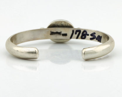 Women's Navajo .925 Silver Turquoise Mountain Native American Artist C.80's